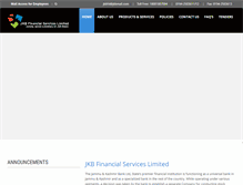 Tablet Screenshot of jkbfsl.com